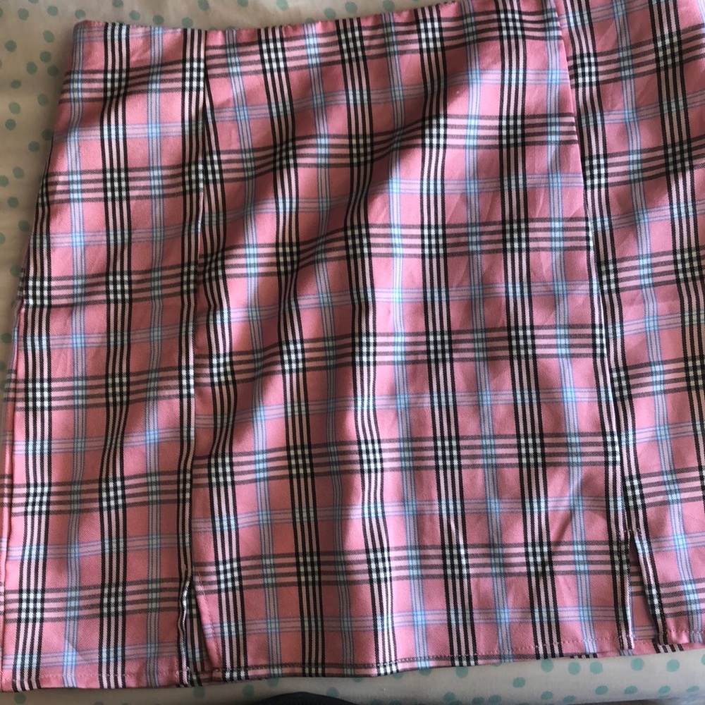 Pink Midi Skirt